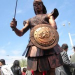 Living Statue Roman Soldier